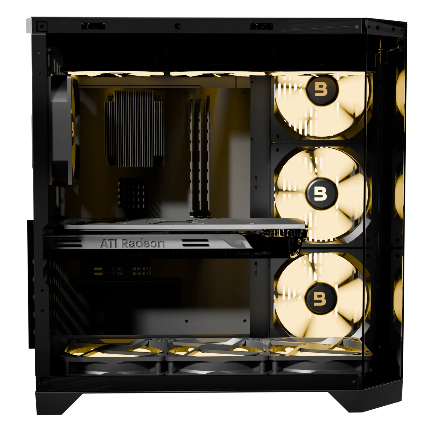 Enclosure Elite Series X100 with 7 ARGB Fans