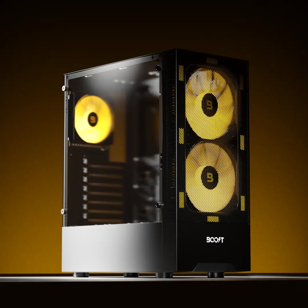Enclosure Pro Series P100 with 3 ARGB Fans