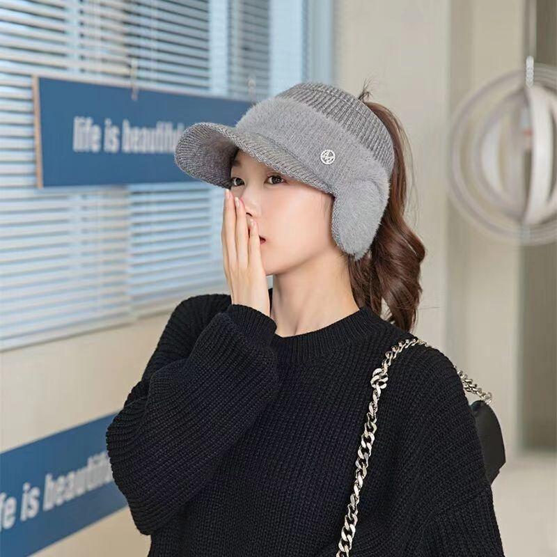 1 Pc Wool Plain Baseball Cap 1